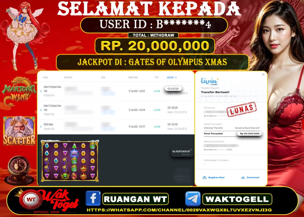 BUKTI PEMBAYARAN SLOT WAKTOGEL