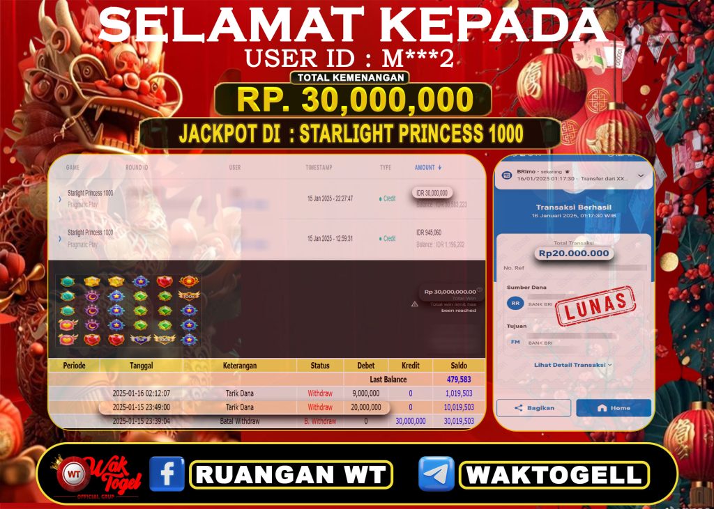 BUKTI PEMBAYARAN SLOT WAKTOGEL