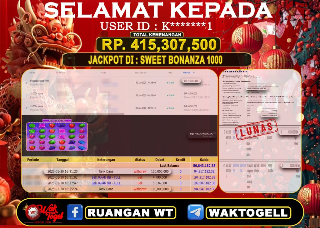 BUKTI PEMBAYARAN SLOT WAKTOGEL