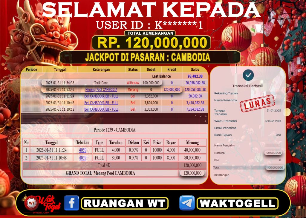 BUKTI PEMBAYARAN CAMBODIA WAKTOGEL