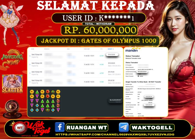 BUKTI PEMBAYARAN SLOT WAKTOGEL