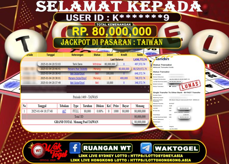 BUKTI PEMBAYARAN TAIWAN WAKTOGEL