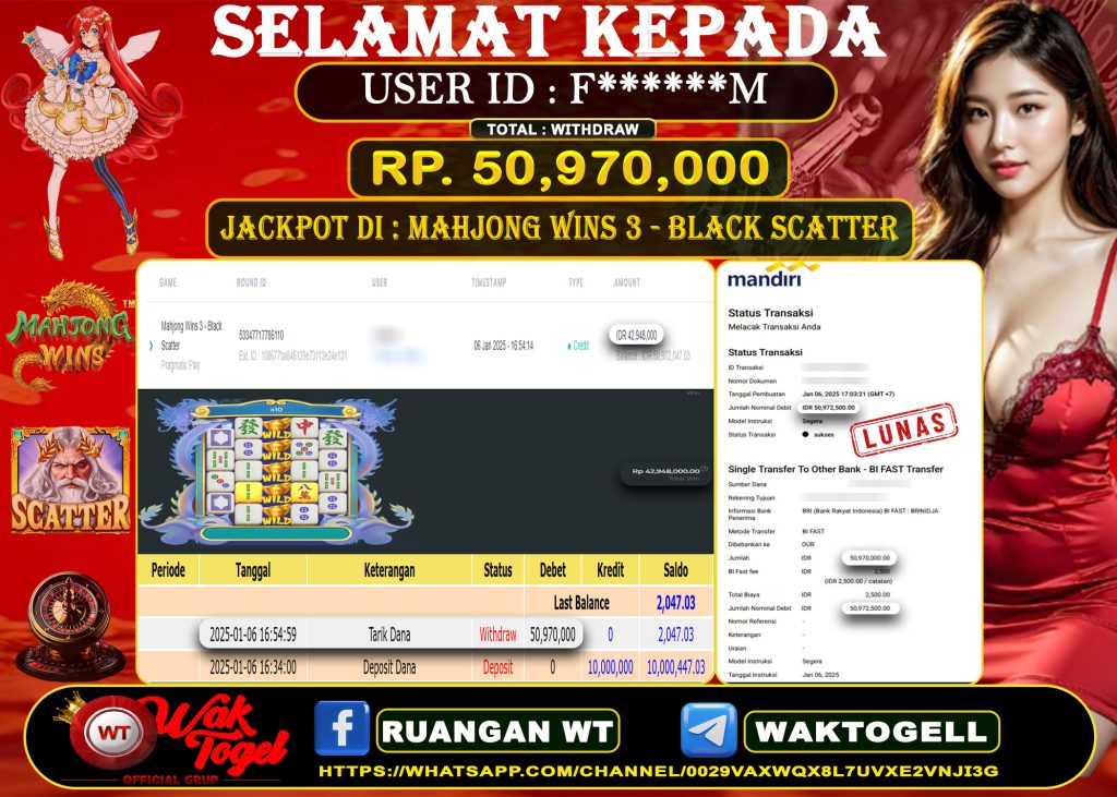 BUKTI PEMBAYARAN SLOT WAKTOGEL