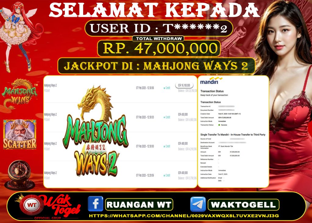 BUKTI PEMBAYARAN SLOT WAKTOGEL