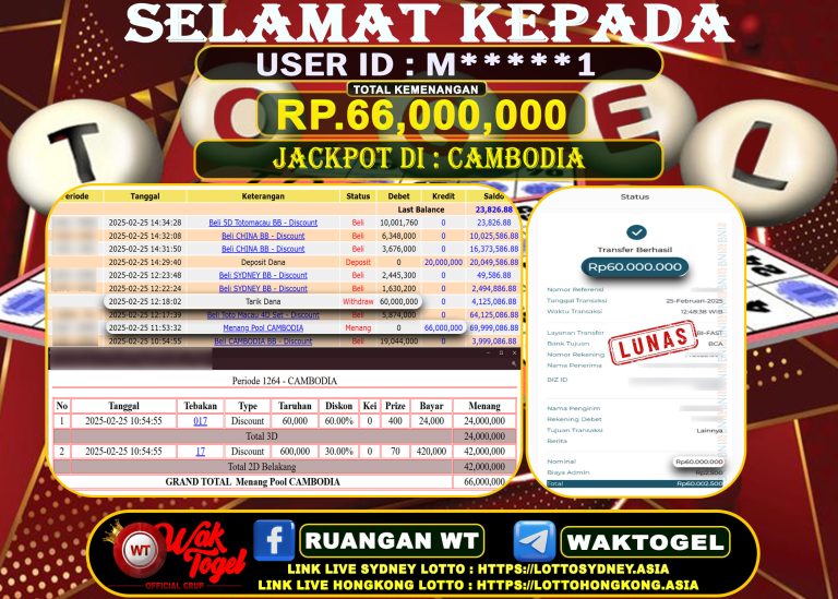 BUKTI PEMBAYARAN CAMBODIA WAKTOGEL