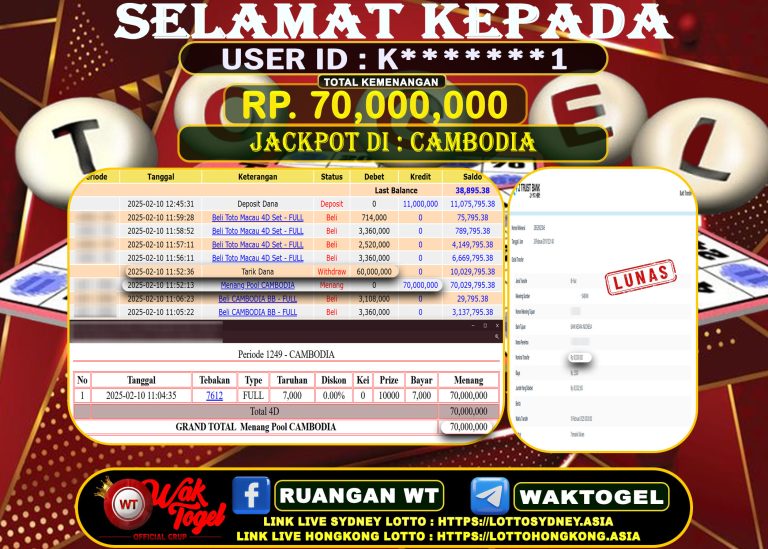 BUKTI PEMBAYARAN CAMBODIA WAKTOGEL