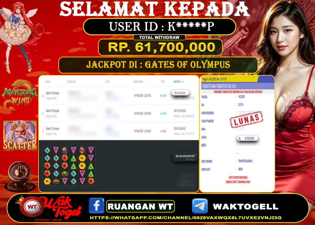 BUKTI PEMBAYARAN SLOT WAKTOGEL