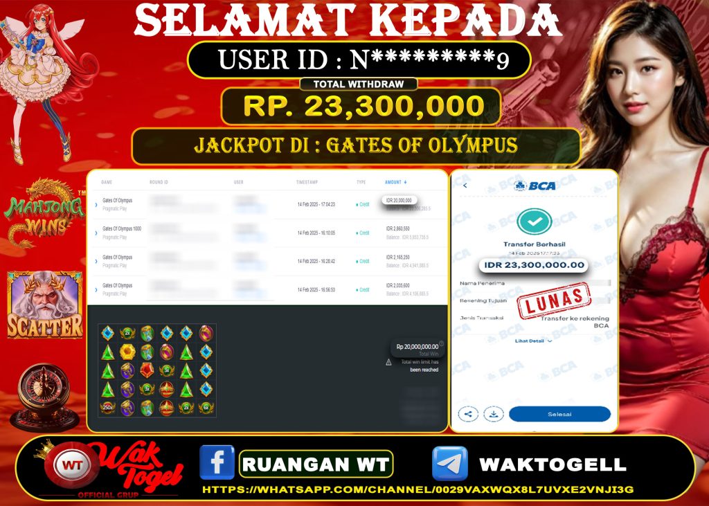 BUKTI PEMBAYARAN SLOT WAKTOGEL