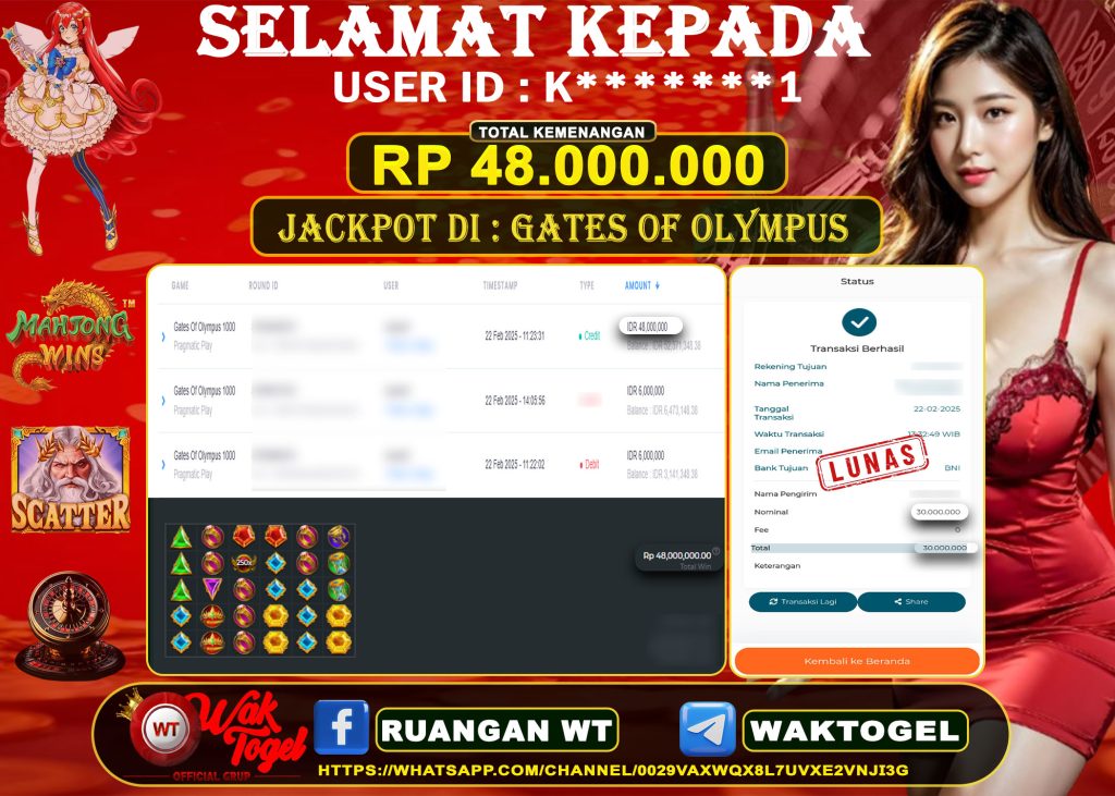 BUKTI PEMBAYARAN SLOT WAKTOGEL