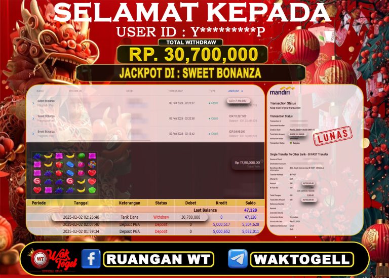 BUKTI PEMBAYARAN SLOT WAKTOGEL