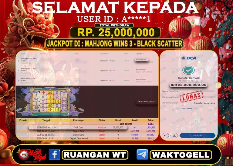 BUKTI PEMBAYARAN SLOT WAKTOGEL