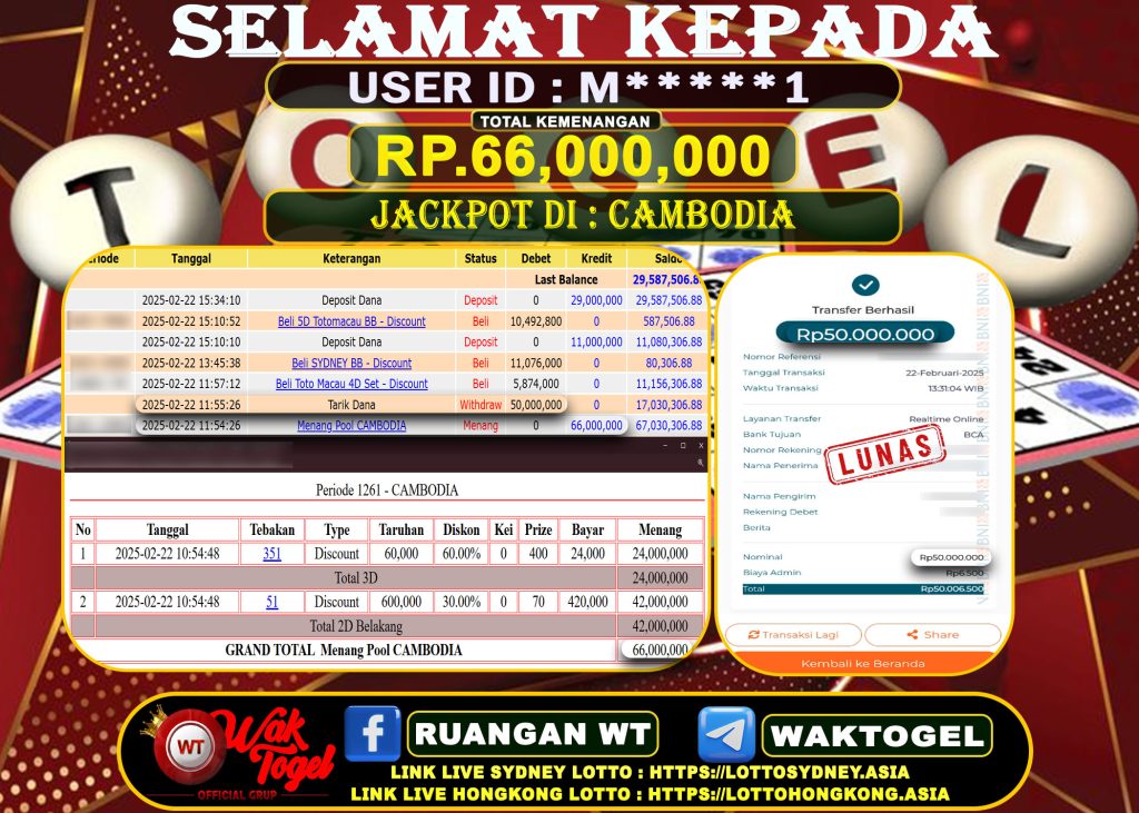 BUKTI PEMBAYARAN CAMBODIA WAKTOGEL