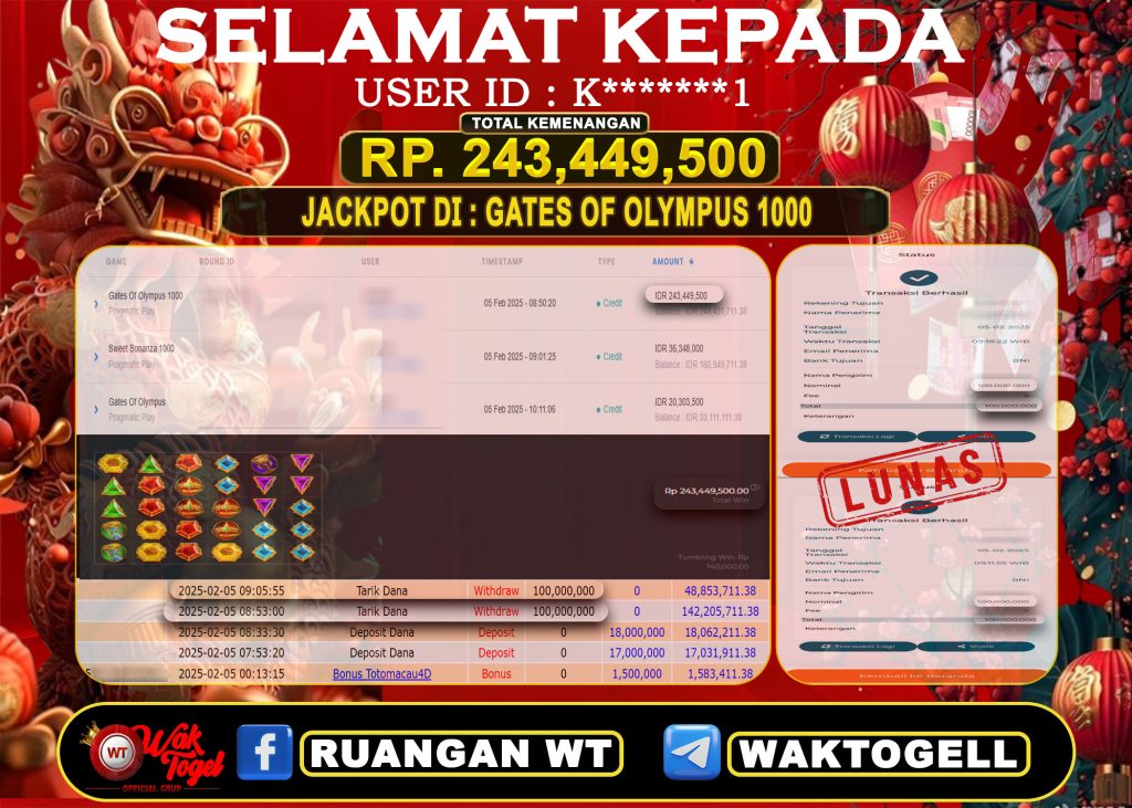 BUKTI PEMBAYARAN SLOT WAKTOGEL