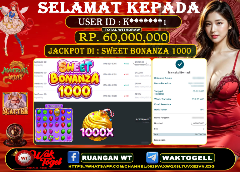 BUKTI PEMBAYARAN SLOT WAKTOGEL