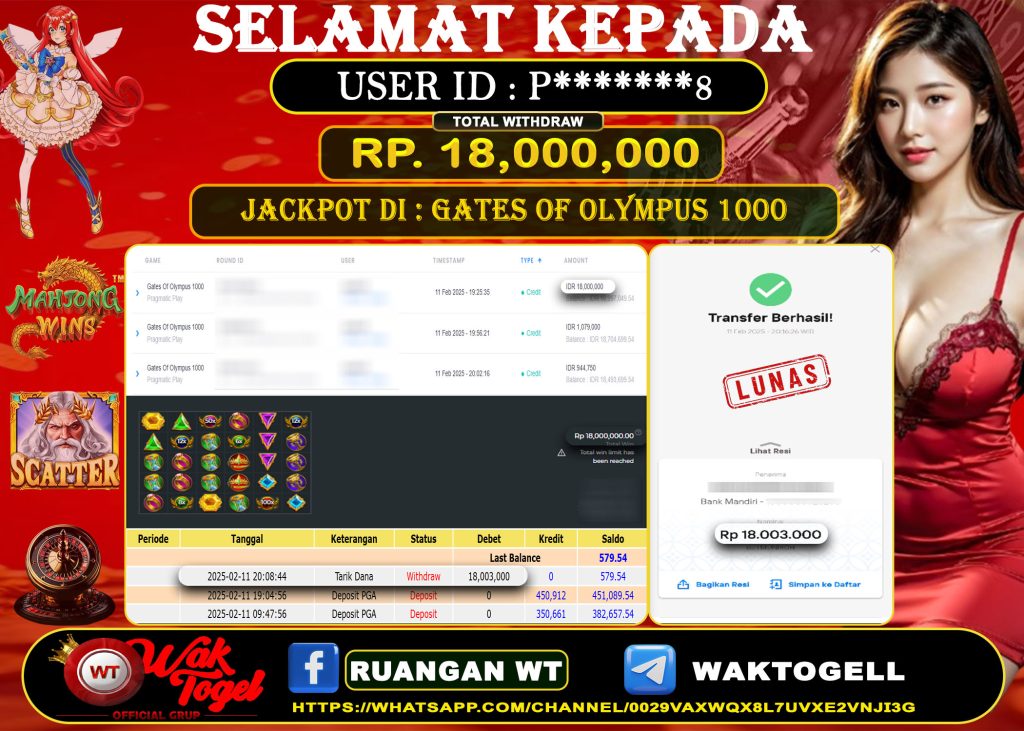 BUKTI PEMBAYARAN SLOT WAKTOGEL