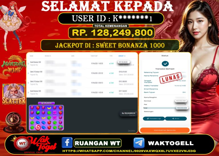 BUKTI PEMBAYARAN SLOT WAKTOGEL